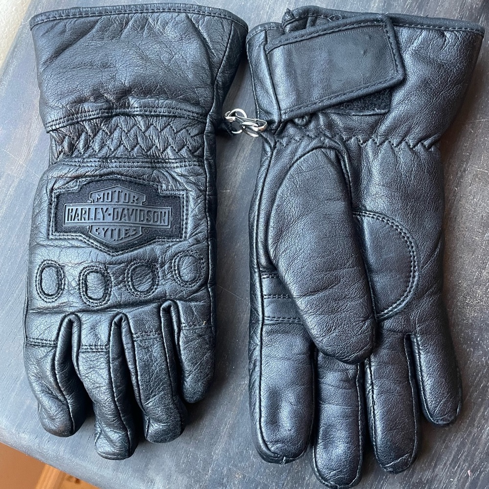 Womens Harley Davidson riding gloves